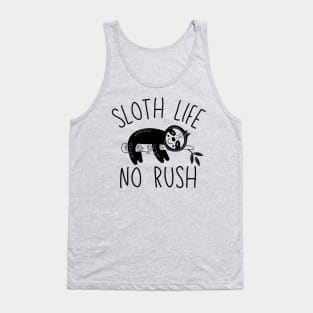 Sloth Life No Rush Tank Top